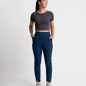 Women's Alder Apparel Open Air Pant (28") - L / navy - limited edition